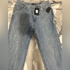 Fashion Nova About That Time Distressed Mom Jean Size 11